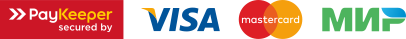 Оплата картами Visa, Mastercard и МИР через PayKeeper