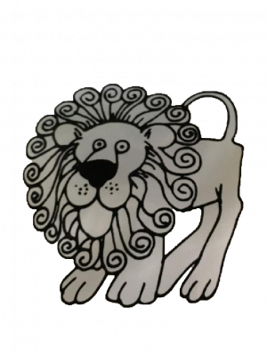 Резиновая тяга ZOO 1/2_8.0 oz - Лев