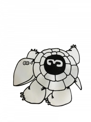 Резиновая тяга ZOO 3/8_3.0 oz - Черепаха
