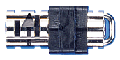 Винт стягивающий NANO 2040 ZG, прямой - 3 мм