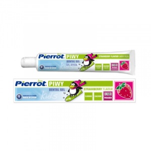 Зубная паста-гель для детей с клубникой Pierrot Piwy Strawberry Gel 75 ML